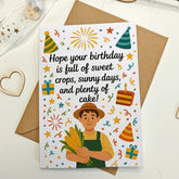 Farmers & Gardeners Happy Birthday Card - Greeting Card